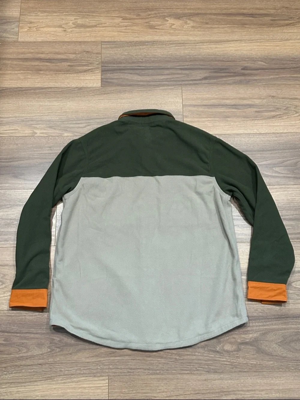 NEW Patagonia Long Sleeve Early Rise Snap Shirt in Seabird Grey Size Large